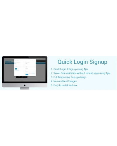 Quick Login Signup